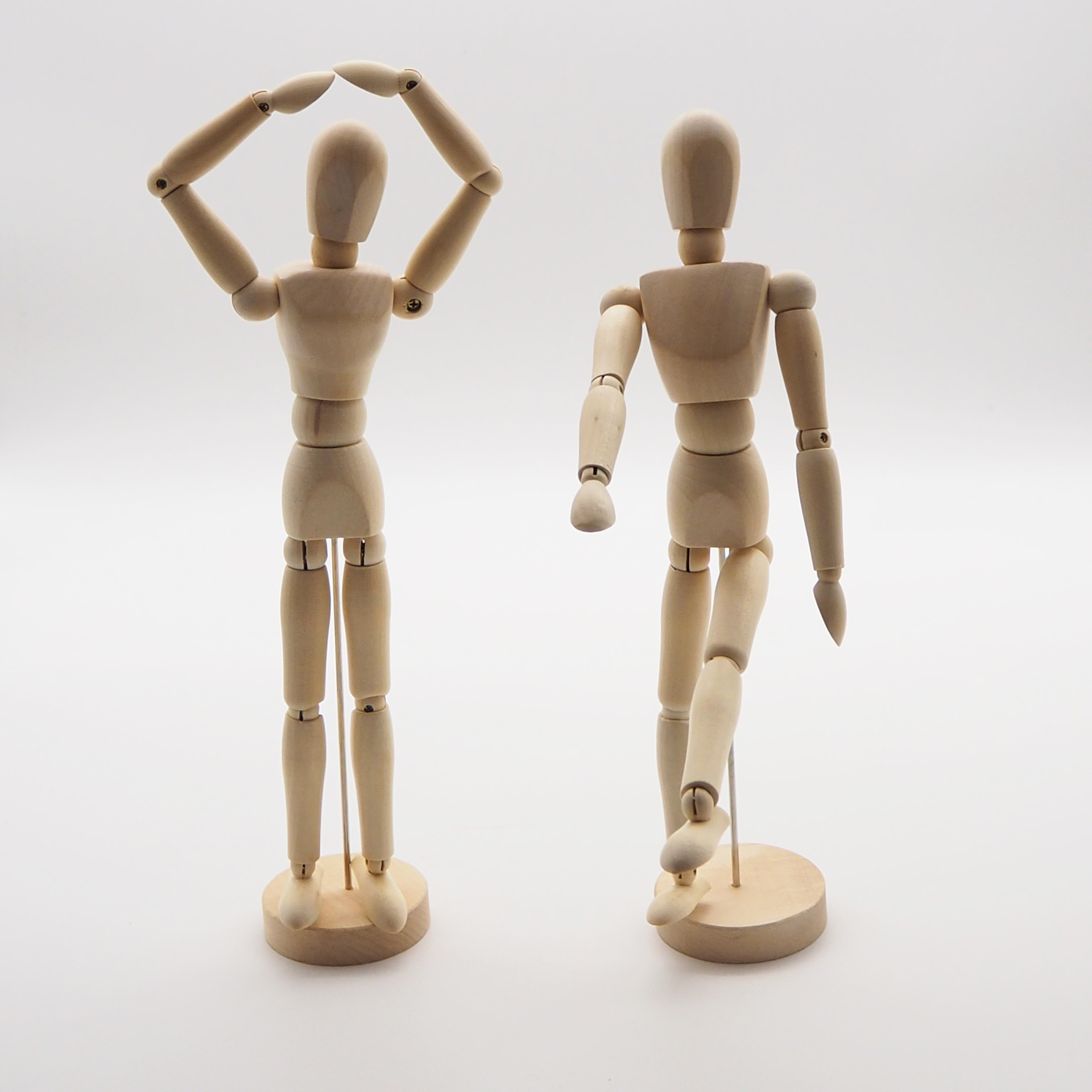 Wholesale of 12-inch wooden puppet sketch art models with wooden joints, wooden figures, and wooden hands pic 5
