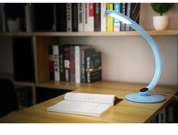 时尚可调节led儿童读写礼品台灯厂家 触摸学习桌护眼台灯礼品定制详情16