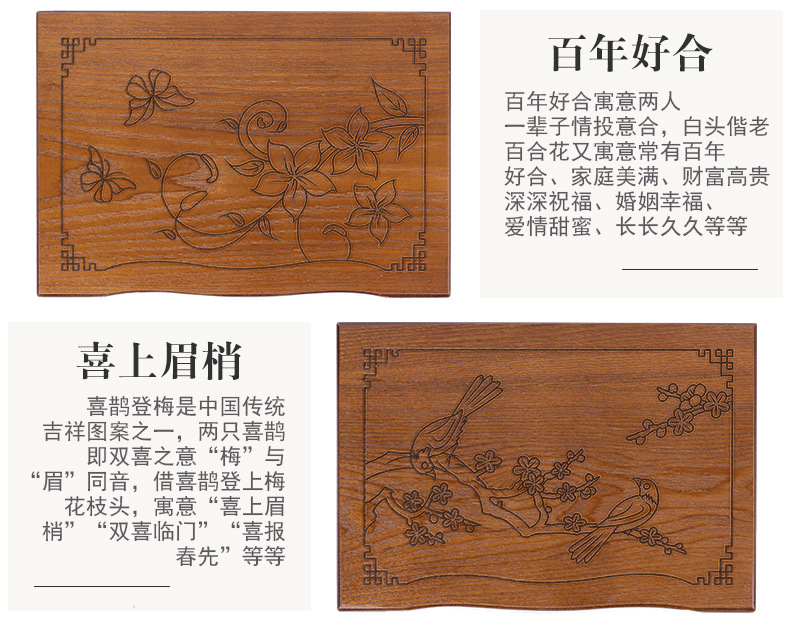 Jewelry storage box, multi-layer large-capacity, high-end and exquisite earrings, necklaces, jewelry box, ancient-style display box, jewelry box pic 9