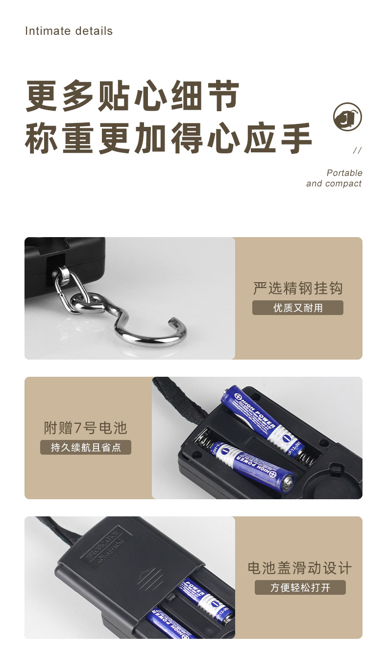 Wholesale of portable electronic scales, mini portable portable scales, small electronic scales, weighing food kilograms, weighing grams pic 14