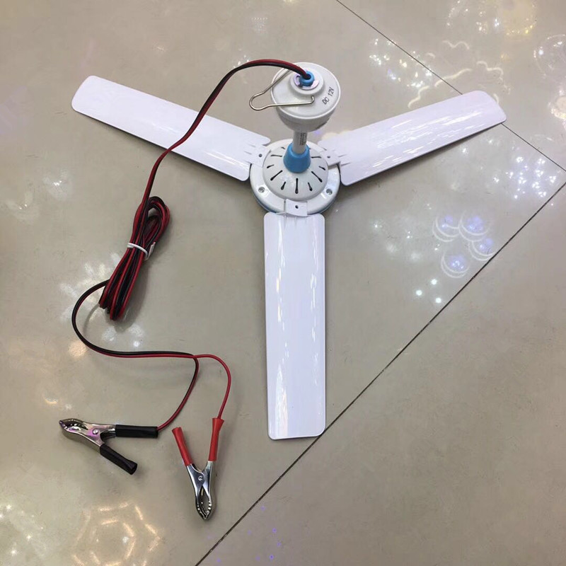 Solar Fan 12v小吊扇 低压直流客厅吸顶吊扇 家用电风扇 FC11-50详情8