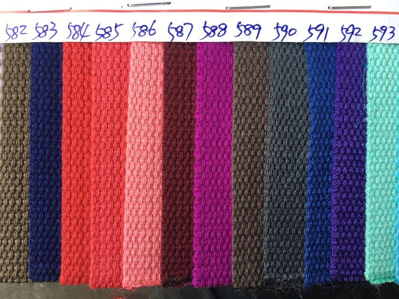 White Elephant manufacturer canvas bag cotton strap, black and colorful yoga strap, backpack hand strap, eco-friendly polyester-cotton woven strap pic 8