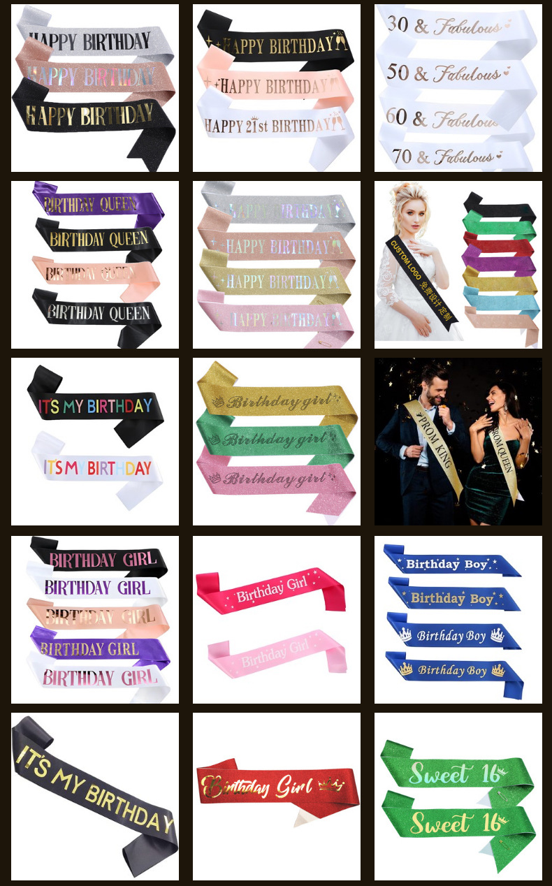 南非毕业肩带套装热升华学士服泛非洲毕业披肩CLASS OF绶带定 制详情8