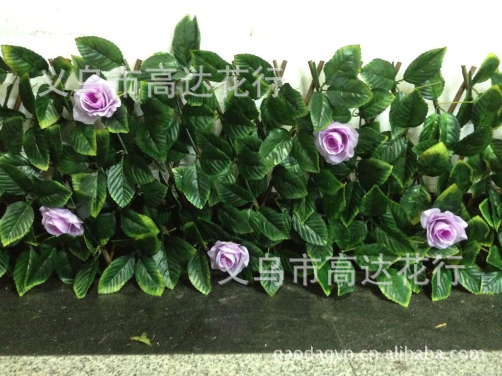 Artificial rose vine, Korean rose artificial flower decorative vine, wedding decoration flower vine manufacturer, 9 roses pic 20