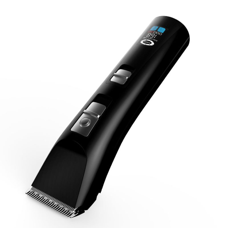跨境批发电动理发器 USB充电LCD显示电推剪发廊电动理发器详情5