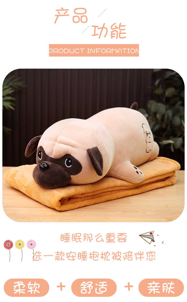 Cartoon Triceratops throw blanket, cute dinosaur animal air conditioner quilt, plush toy, Shapi dog doll, logo pic 2