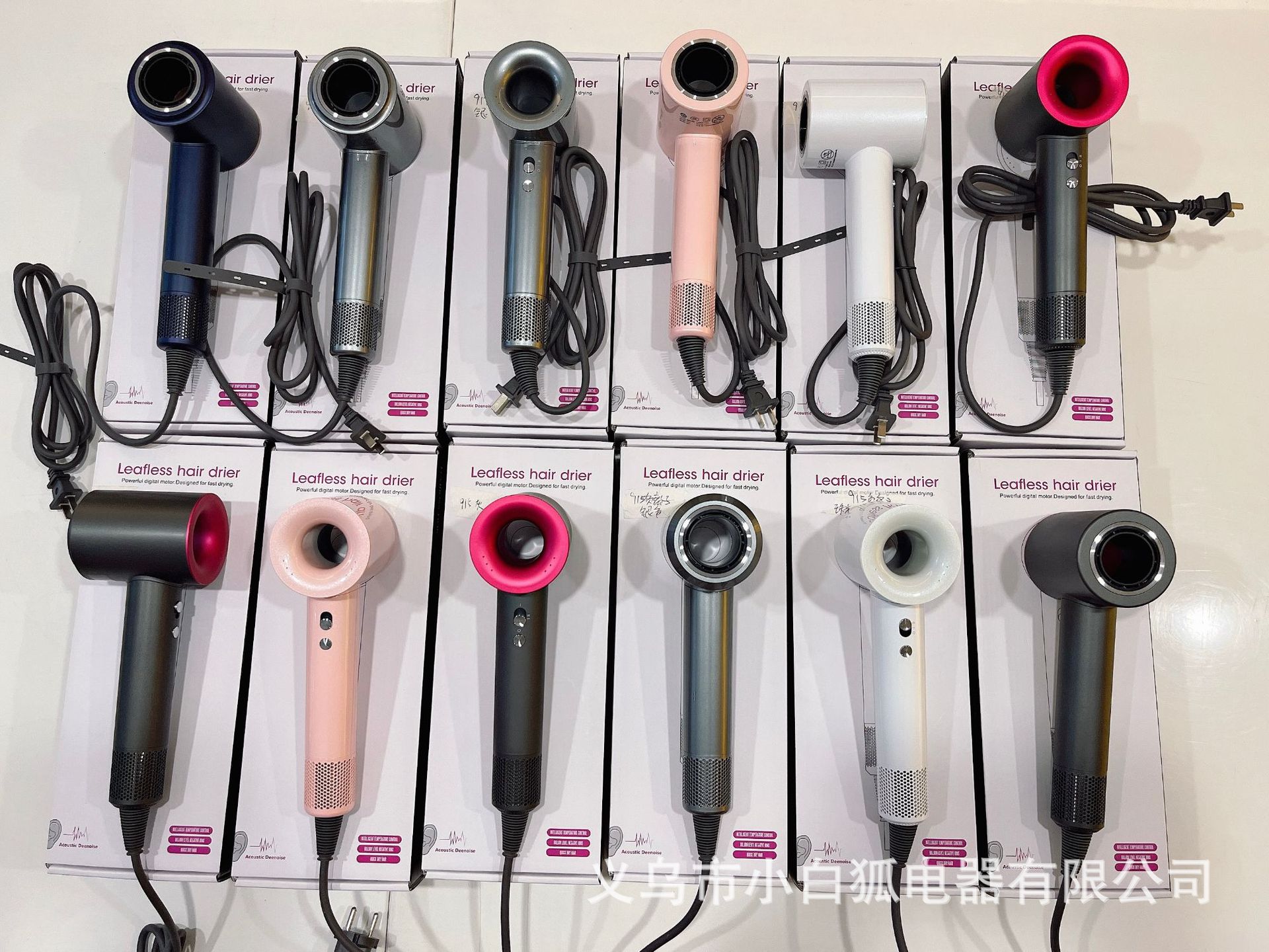 High-speed hair dryer, bladeless cross-border electrical appliance consignment wholesale, negative ion household silent dormitory hair dryer, high power pic 9