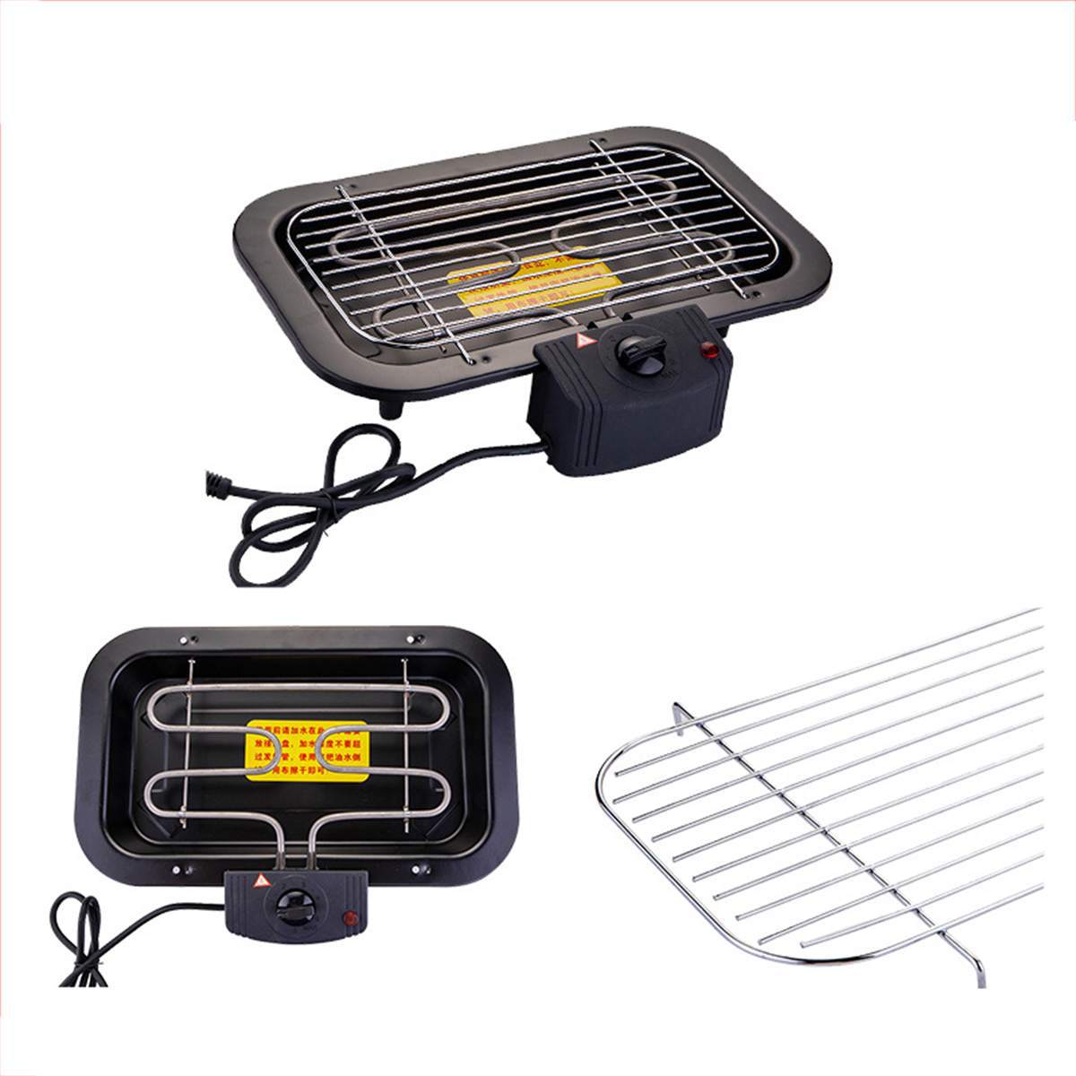 Cross-border bestseller SOKANY273BG European standard household smokeless electric barbecue grill, electric barbecue grill pic 4