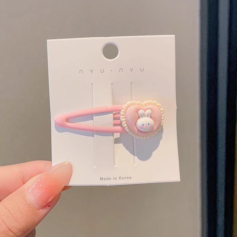 可爱彩色系儿童bb夹2025新款多巴胺发夹女生侧边刘海高级感发夹子详情36