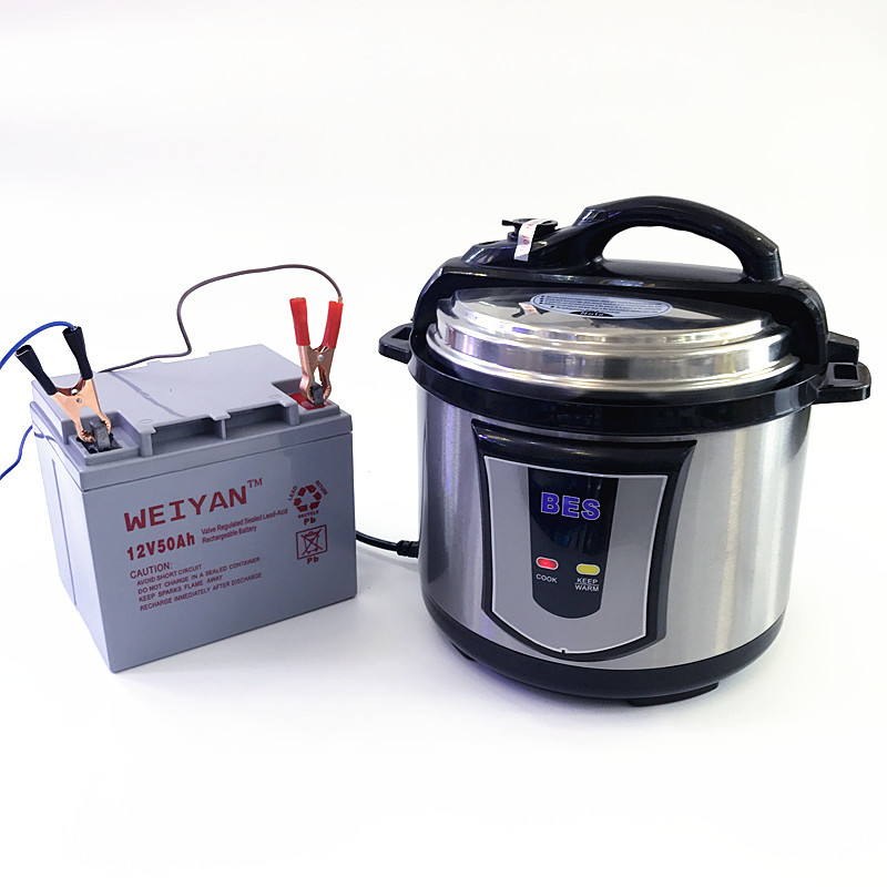 12V pressure-cooker 12V压力锅电饭煲 户外2.8L 5L车载 电压力锅详情3