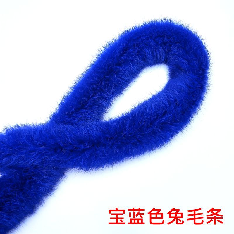 Wholesale of rabbit fur, wool strips, wool edge strips, sandwich strips, lace, winter fur, wool edge Hanfu, capes and other fur clothing accessories pic 33