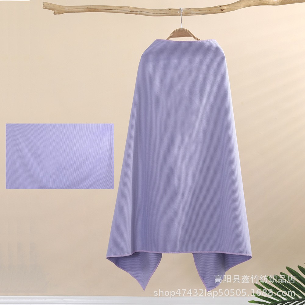 Quick-drying bath towels for men and women, swimming, outdoor sports, fitness, warmth, portable hot spring belts, snap absorbent beach towels pic 14