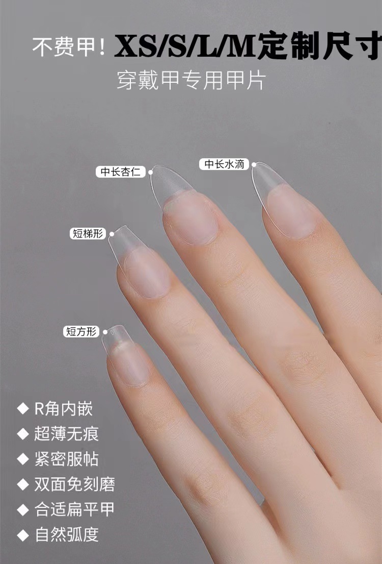 Street encounter size nail strips, special nail art pieces for wearing nails, false nails, wearable full stickers, nail salon size nail stickers pic 12