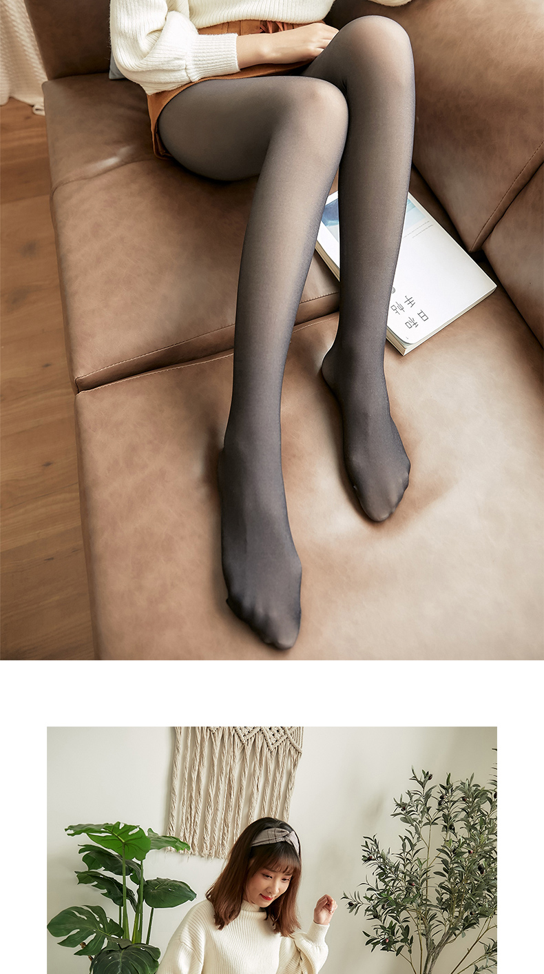 加厚加绒透肤打底裤女秋冬透肉连裤袜跨境大码一体裤水光花仙子连裤袜透黑丝打底袜光腿神器打底袜丝袜详情20
