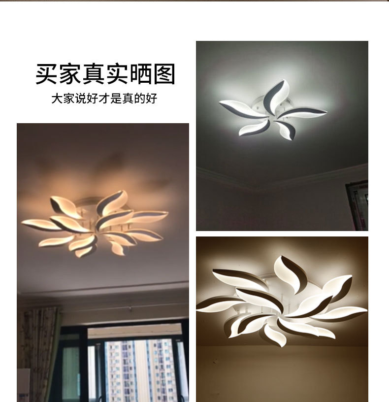 Postmodern minimalist LED ceiling lamps, personalized and creative living room lighting fixtures, grand master bedroom, study lamps, dining room lighting fixtures pic 17