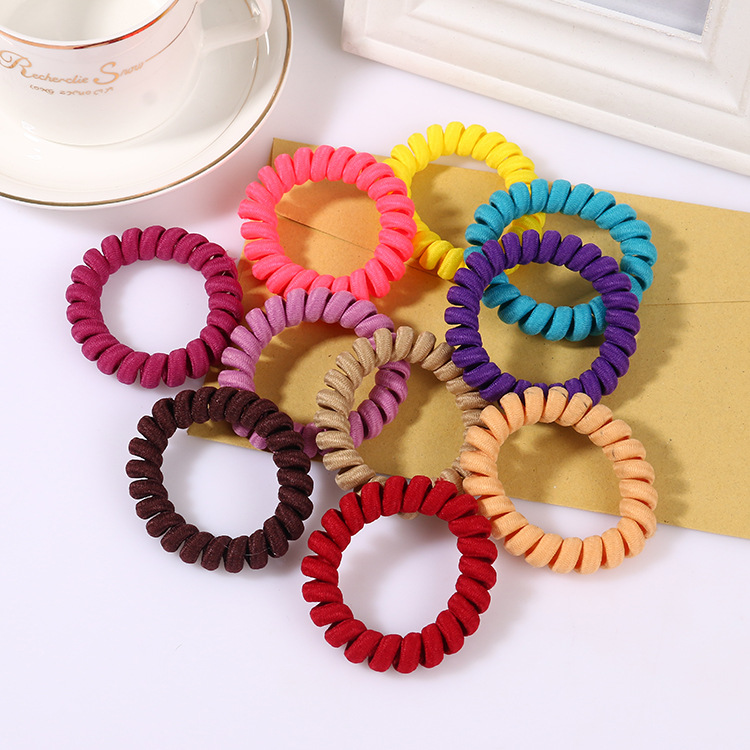 Pure black gun, black small and large thickened wristband, telephone line hair band, hair rope, plastic spring band, hair rope, street stall pic 18