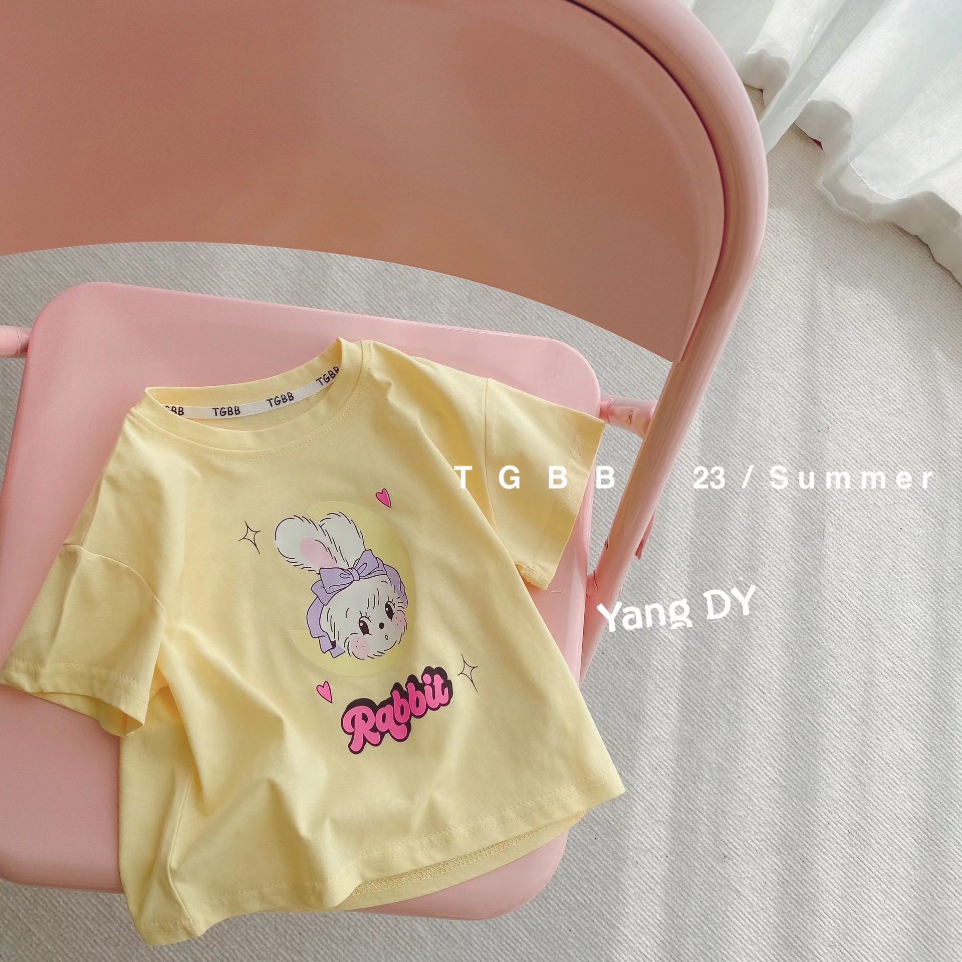 童装t恤短袖儿童半袖女童韩版宝宝上衣洋气潮2023新款男童春装详情25