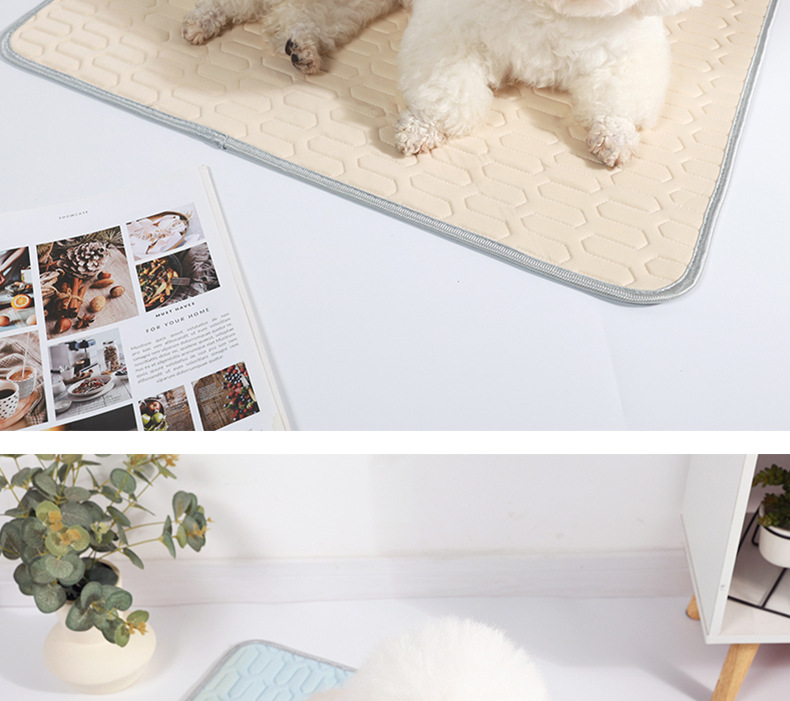 夏季宠物冰丝垫猫垫沙发垫夏天狗狗降温凉垫凉席厂家直销一件代发详情13