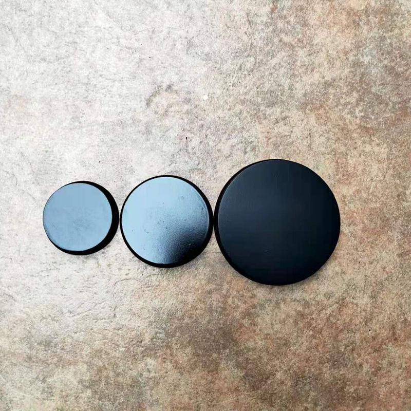 多尺寸木底座工艺品摆件手办公仔木制圆形底板粘土玩偶底座详情2