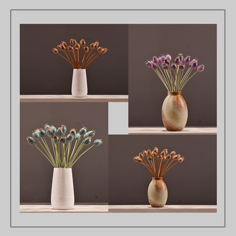 Wholesale of high-end artificial fruits, artificial flowers, photography props, teaching AIDS, dried artificial flowers and flower arrangement materials from the original factory pic 40