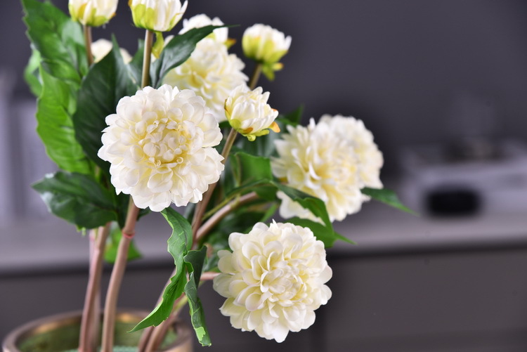 Huazhi Artificial Flower Xiaoli Flower, high-end artificial Xiaoli Chrysanthemum, Home wedding model room decoration Artificial Flower Xiaoli Flower pic 18