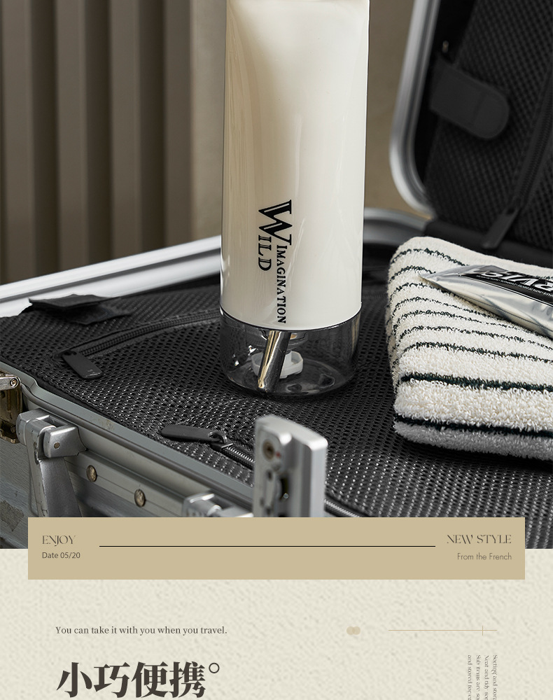 旅行洗漱牙具盒 旅游牙刷牙杯套装 便携式高颜值漱口杯牙膏收纳盒详情6