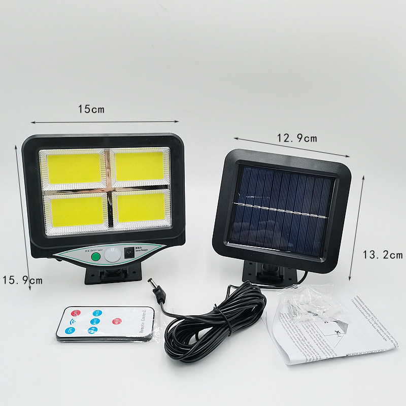 The manufacturer supplies LED split single-sided solar sensor lights for playgrounds, courtyards and houses pic 12