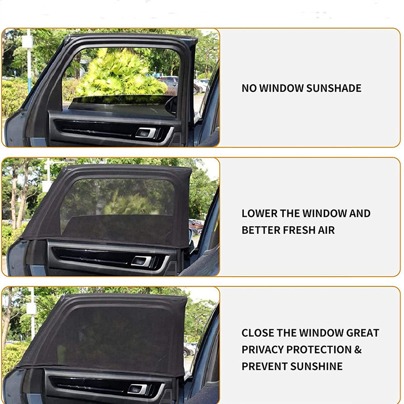 2PCS  Car Window Shade,Car Back forward Window Sun Shade,Sun详情5