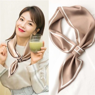 New rainbow checkered scarf for women in winter, Klein blue thick braid, colorful checkered, warm and thick, trendy and cute on Instagram pic 5