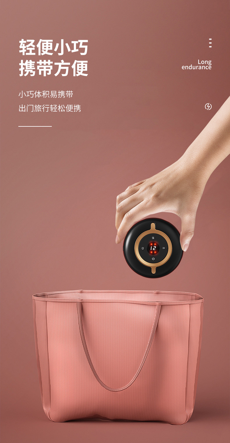 电动刮痧仪无线拔罐器充电大吸力热敷操盘手穴位便携式真空吸痧机详情14