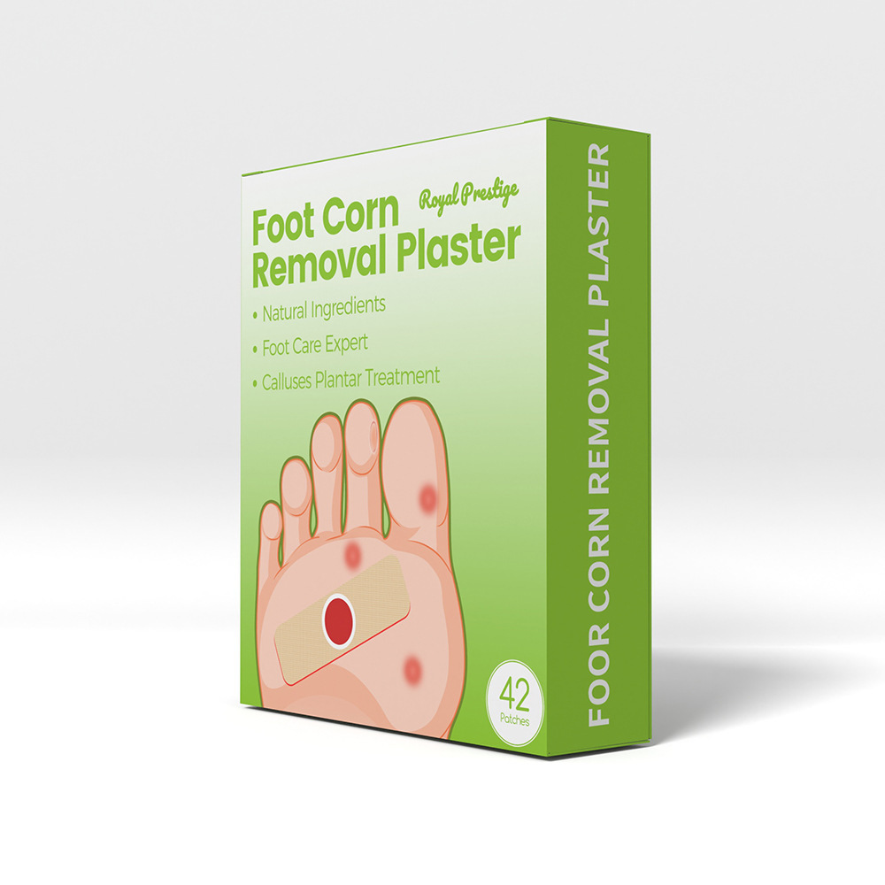 Foot Wart Removal Patches Cross-border Amazon Pure English Corns and Flesh Tags Patches 42 pieces per box pic 26