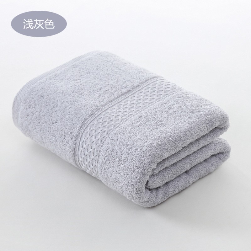 Wholesale pure cotton bath towels 80*160 thickened and enlarged bath towels with water absorption. Wholesale pure cotton bath towels for home use, hotels and beauty salons pic 28