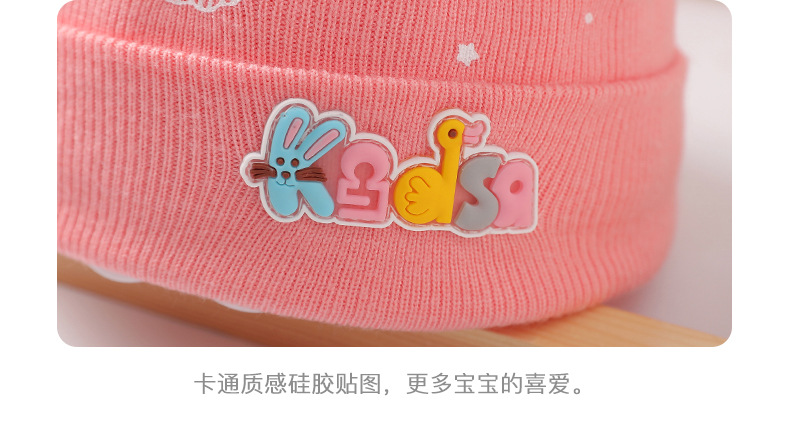 Conejo bebé sombrero de lana de invierno bebé calor gorra de gorra para lactantes recién nacidos litros per seriamente las orejas pic 12