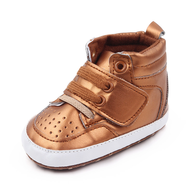 Wholesale of high-top casual sports soft-soled shoes for baby boys aged 0-12 months, baby shoes and walking shoes 2755 pic 16