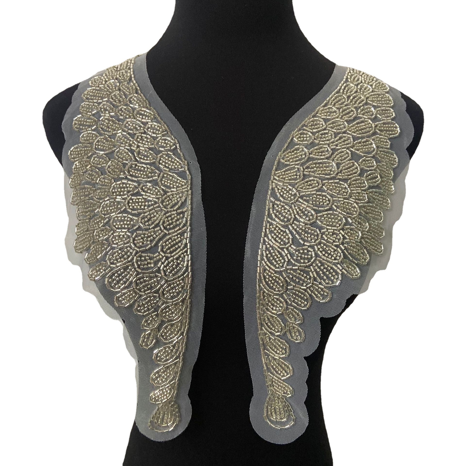 Factory direct supply of high-quality lace water-soluble milk silk embroidery lace and embroidery accessories lace trim pic 8