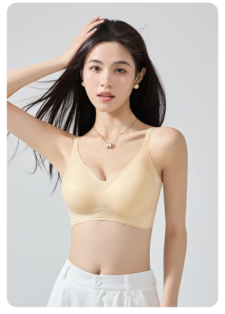 夏季美背薄款无痕内衣大胸显小无钢圈后排扣收副乳防下垂上托文胸详情19