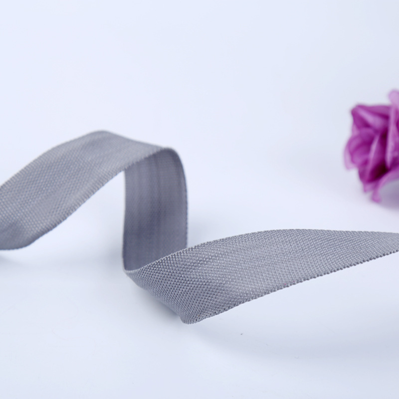 Wholesale of 600D plain weave encrypted edge straps, textile accessories, shoes and bags, 2.2cm colored webbing pic 5