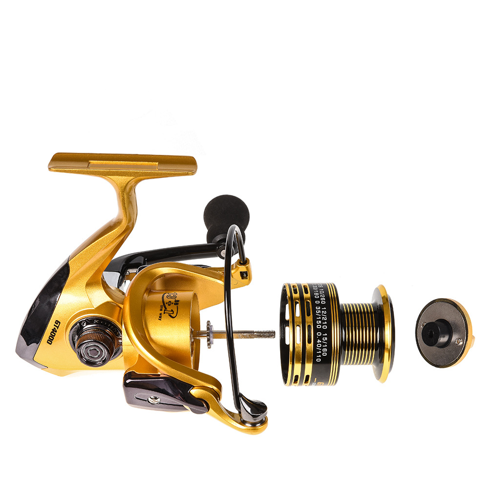 27600 LEO/ LeOU [GT Series Spinning Wheel Fishing Reel] Metal wire rocker arm gapless fishing reel and fishing gear pic 6