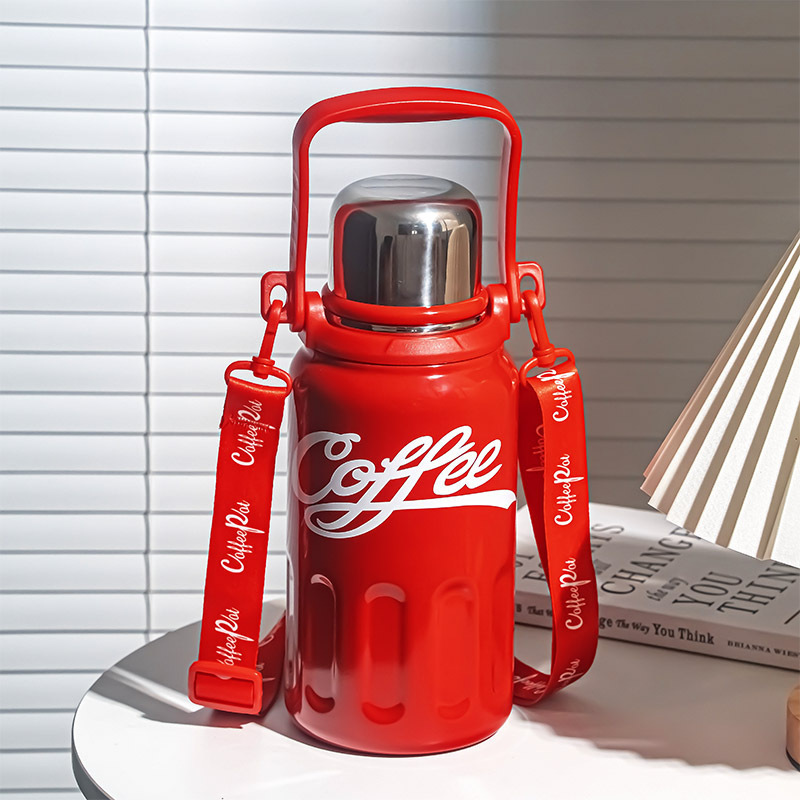 2023新款高颜值大容量保温壶高颜值便携316不锈钢保温杯水杯批发详情9