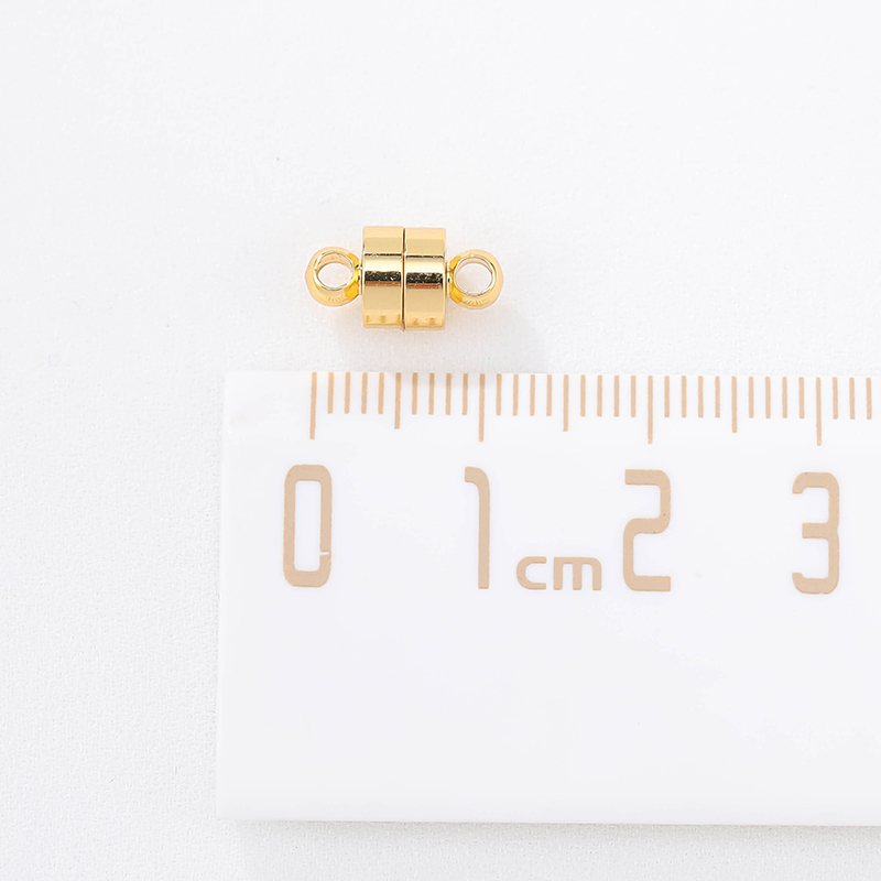 Vanchuxi copper-plated real gold and white gold magnetic clasp, iron clasp, iron stone anti-drop clasp, bracelet, necklace, invisible magnetic clasp pic 7