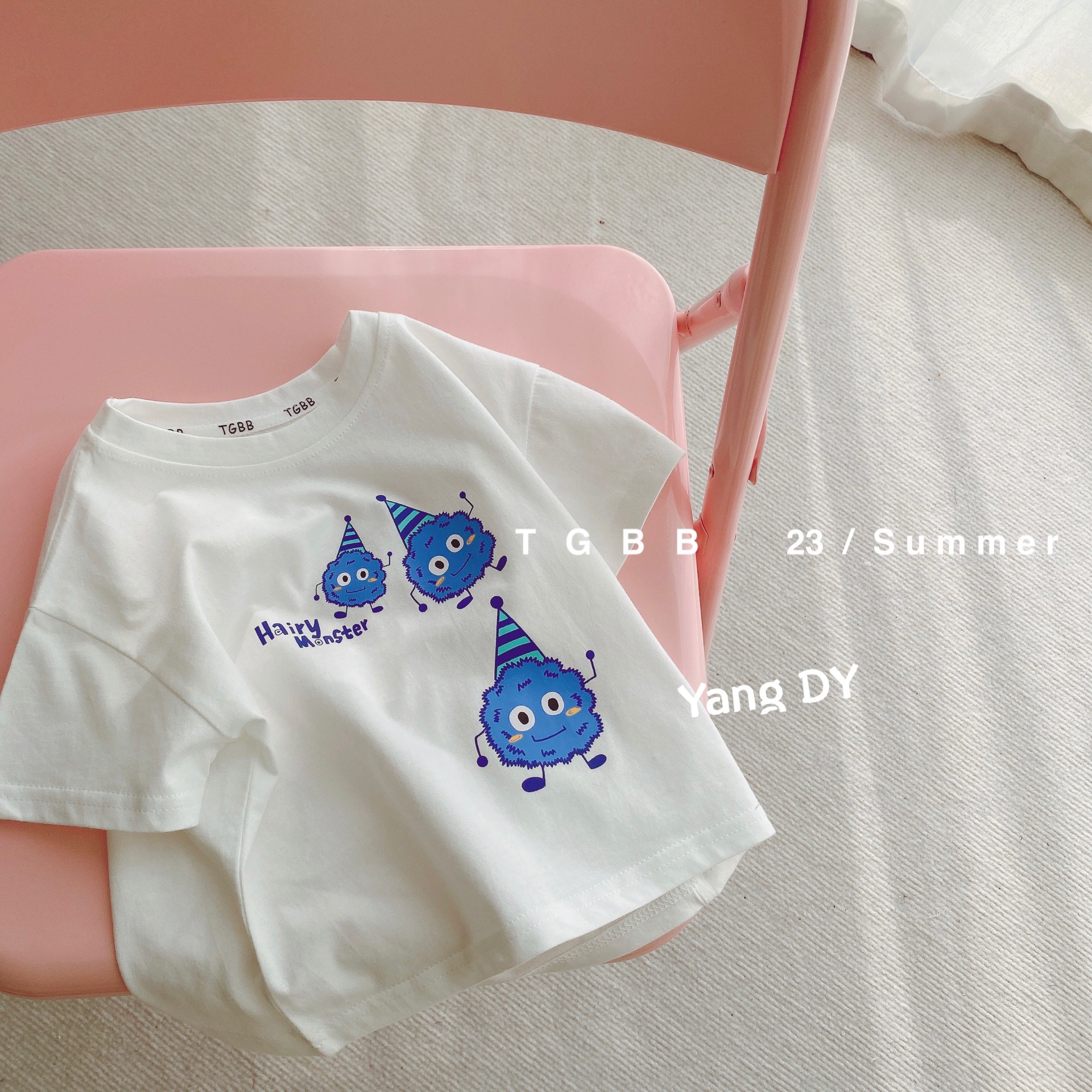 童装t恤短袖儿童半袖女童韩版宝宝上衣洋气潮2023新款男童春装详情11
