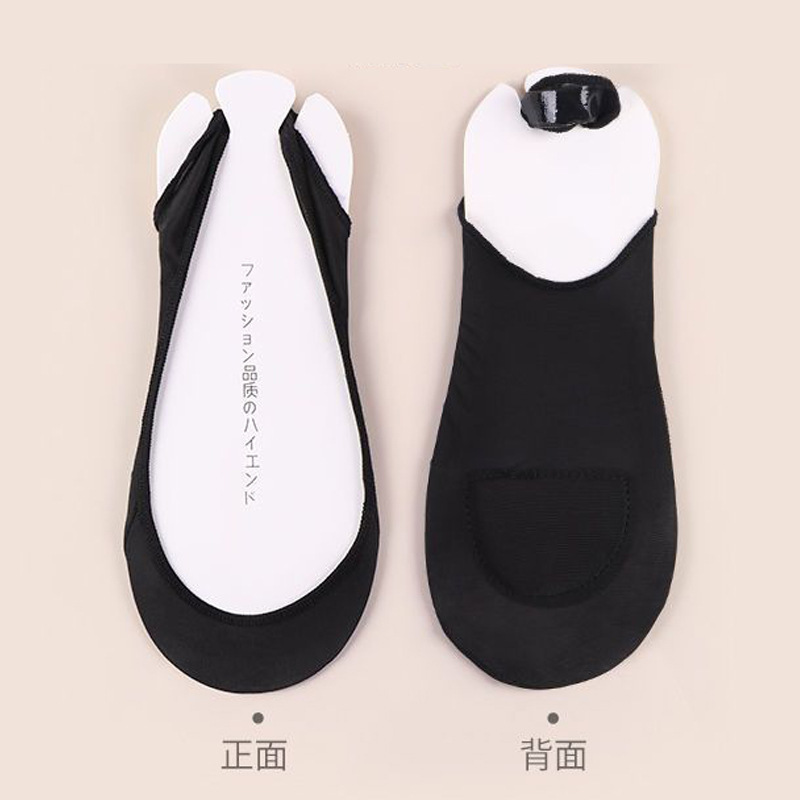 跨境春夏季女士长脚袜透气舒适隐形吊带袜子高跟鞋用加厚棉垫防滑详情7