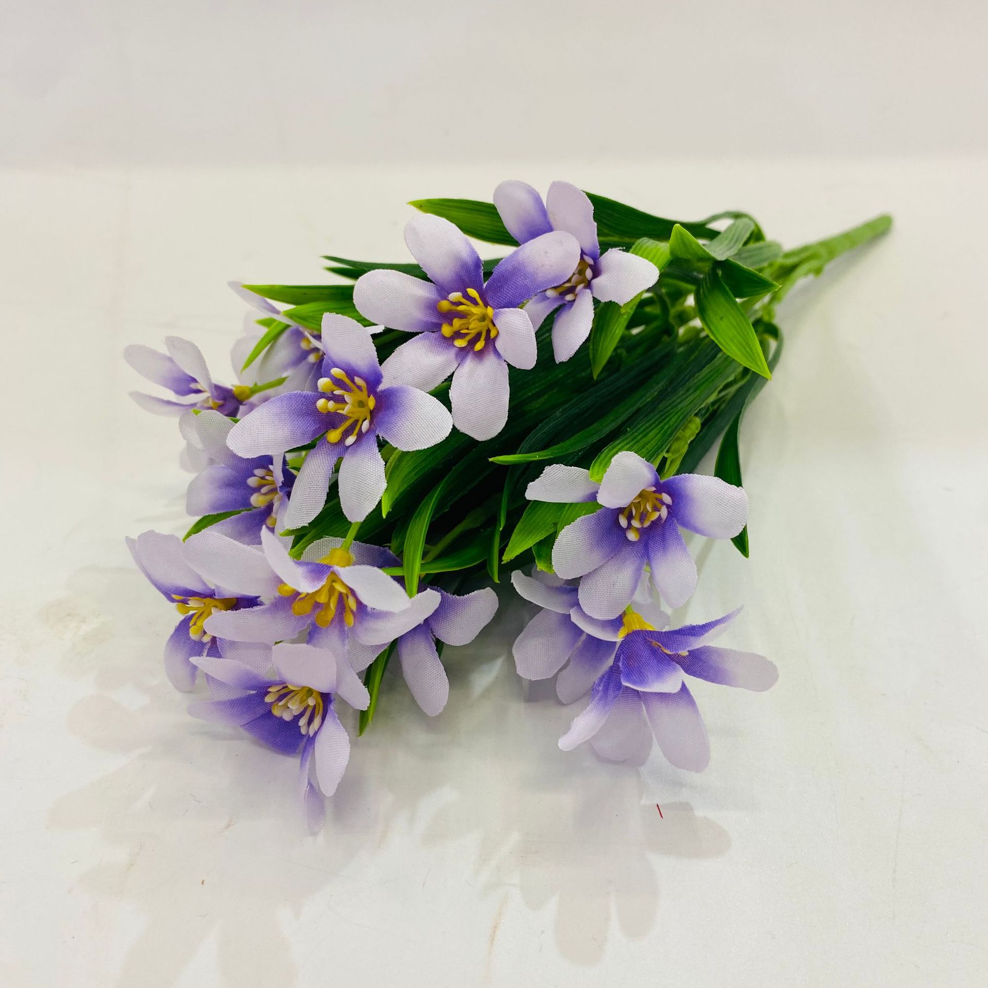 Hongsheng Simulation Craft simulation silk fabric decoration, bouquet of orchid flowers, indoor living room decoration ornaments, orchid flower arrangement pic 16