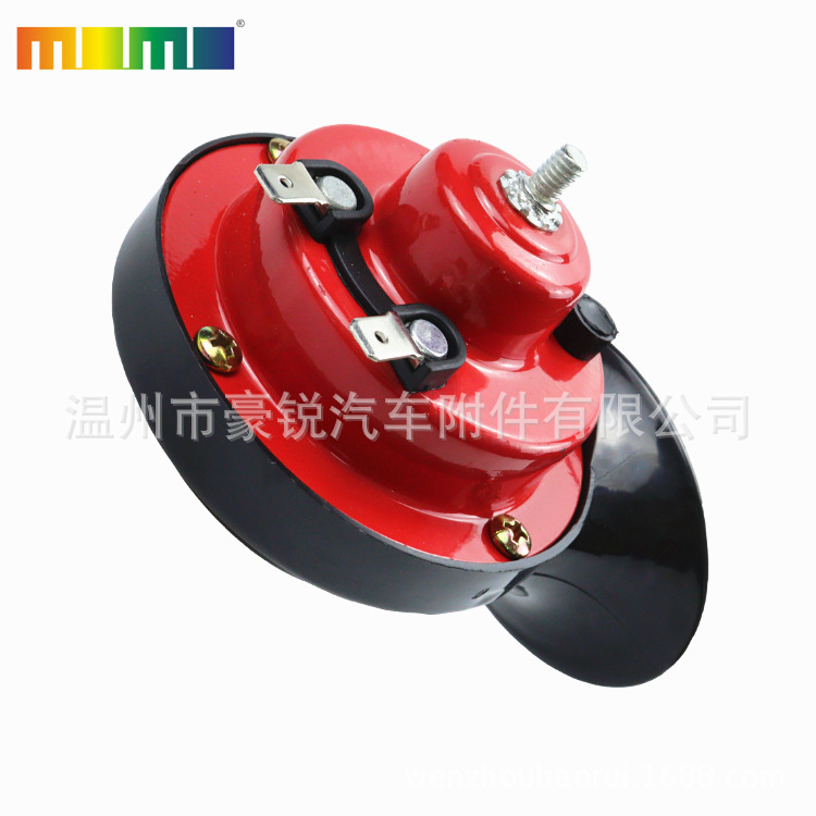 Export wholesale car snail horn 12V/24V motorcycle high and low frequency horn waterproof electric horn pic 7