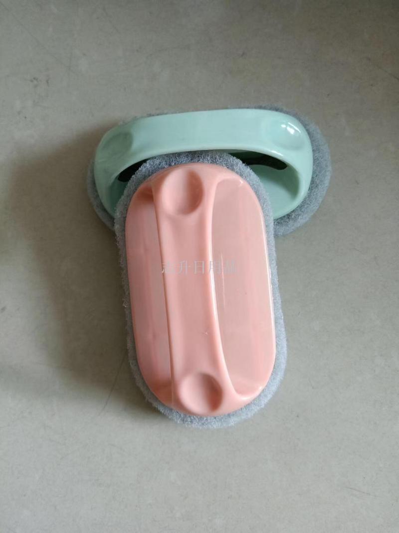 Thickened sponge brush, pot brush, bathroom handle, bathtub brush, kitchen and bathroom tile cleaning brush T pic 13