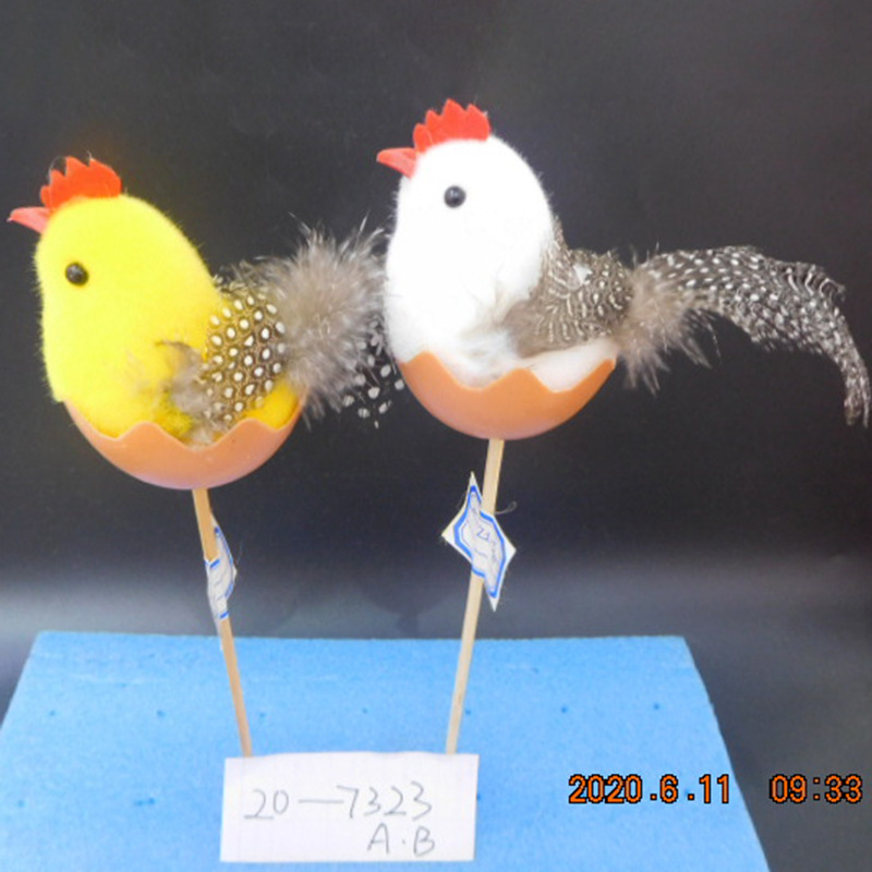 New Easter bunny and chick flower arrangements are cute and creative for garden and park decoration pic 5