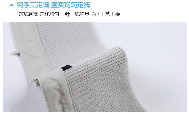 冬季纯棉针织螺纹羽绒服假领子防脏领套男女通用毛领子单买百搭详情6