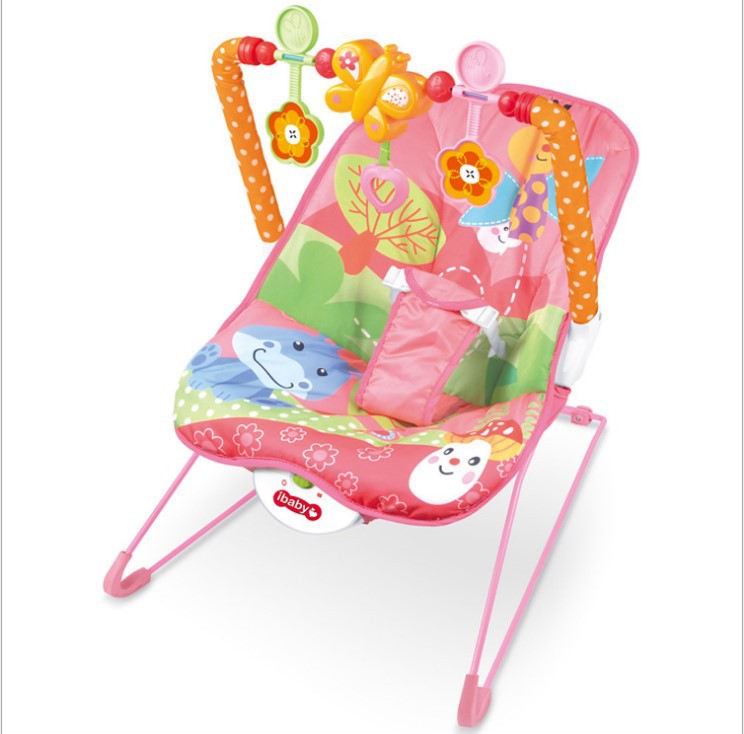 婴儿摇椅宝宝震动安抚椅 多功能带音乐摇椅 可拆卸0-12个月婴儿躺椅详情10