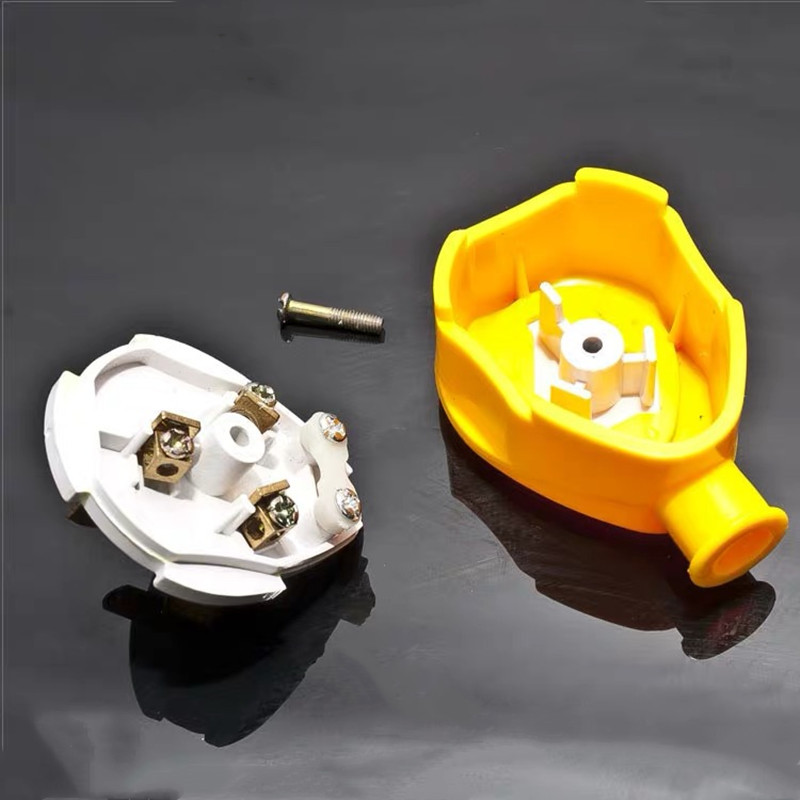 250V10A high-power explosion-proof plug with two flat pins and two large plugs pic 3