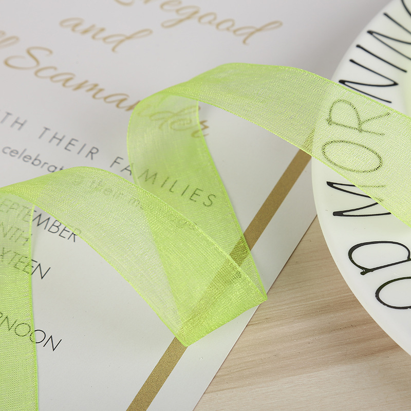 2.5cm ribbon DIY gift packaging tape, edge tape, red ribbon, silk ribbon, satin ribbon, wedding colorful ribbon pic 30